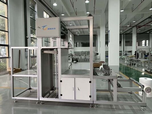 Machine de pliage automatique et efficace avec filtre à partition pour les opérations à haut volume et les applications respectueuses de l'environnement