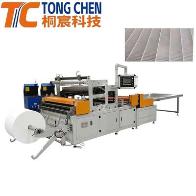 Machine de mini-pliage et collage HEPA entièrement automatique à haut rendement et coûts d'exploitation réduits pour des cycles de fabrication rapides