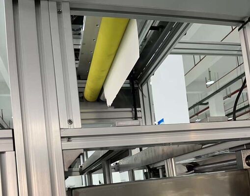 Machine de pliage rotatif à filtre partiel entièrement automatique pour la production de filtres à volume élevé et les systèmes de filtration industriels