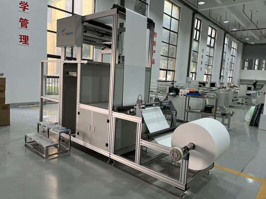 Machine de pliage rotatif à filtre partiel entièrement automatique pour la production de filtres à volume élevé et les systèmes de filtration industriels