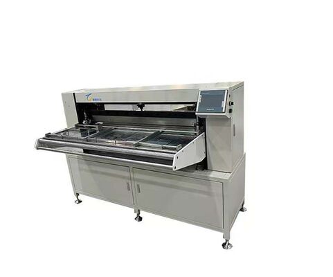 Machine de pliage des éléments filtrants de type couteau semi-automatique rentable et puissante pour la production à grande échelle