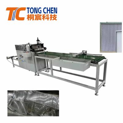 Machine de production de papier d'aluminium spécial pour filtres, origami et ondulé