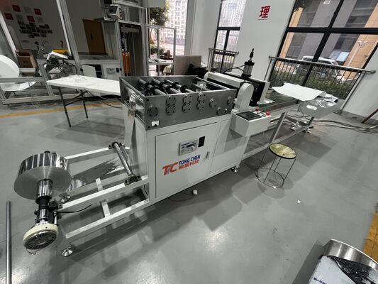 Machine de production de papier d'aluminium spécial pour filtres, origami et ondulé