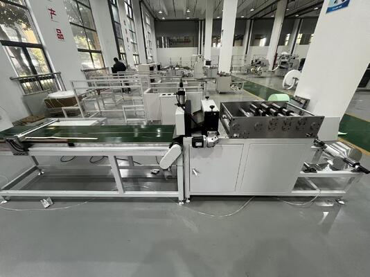 Machine de production de papier d'aluminium spécial pour filtres, origami et ondulé